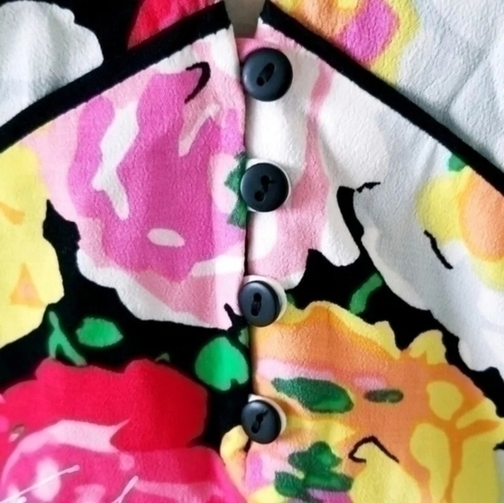 💥NWT💥 ZARA FLORAL MINI DRESS SZ L - Picture 3 of 6